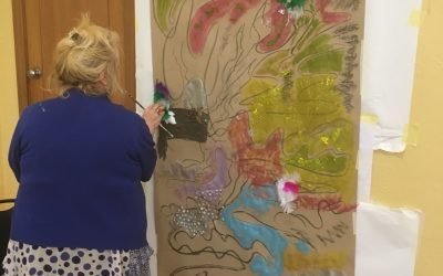 Art therapy for mothers
